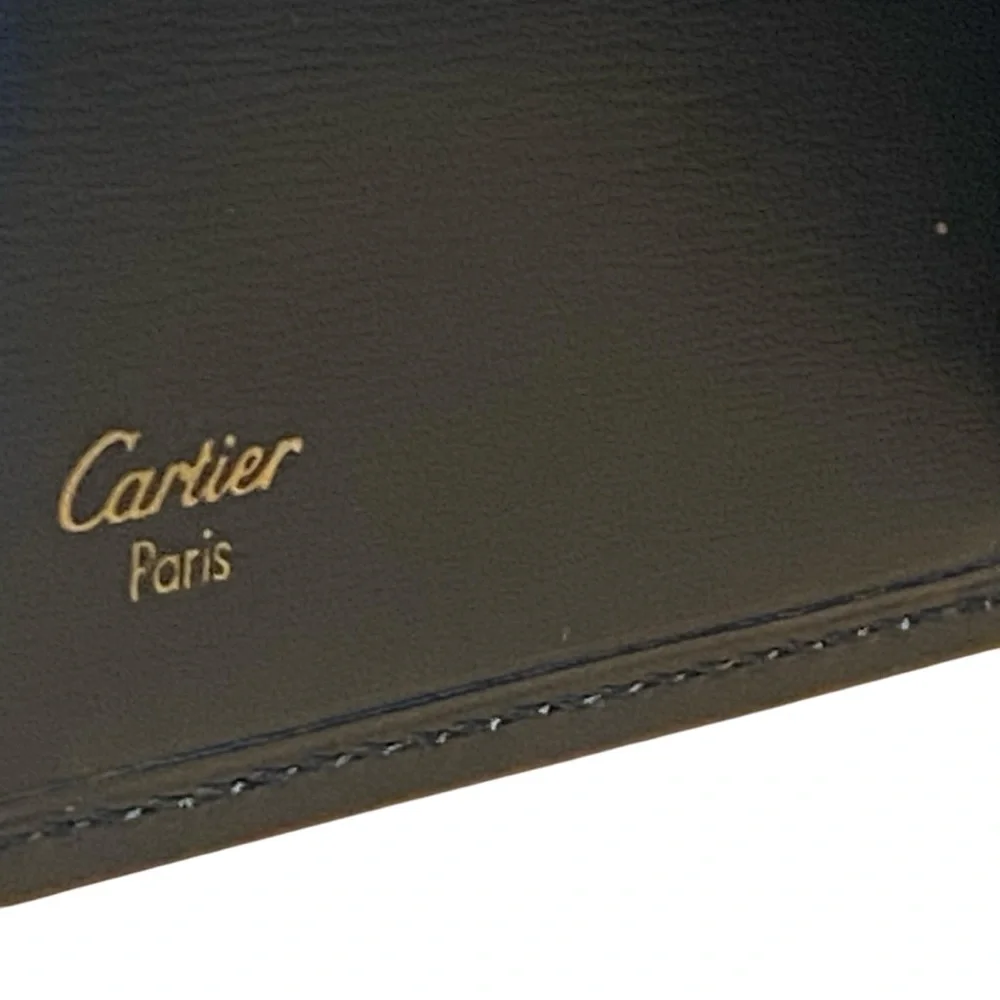 Cartier Pasha Long Bifold Wallet in Black